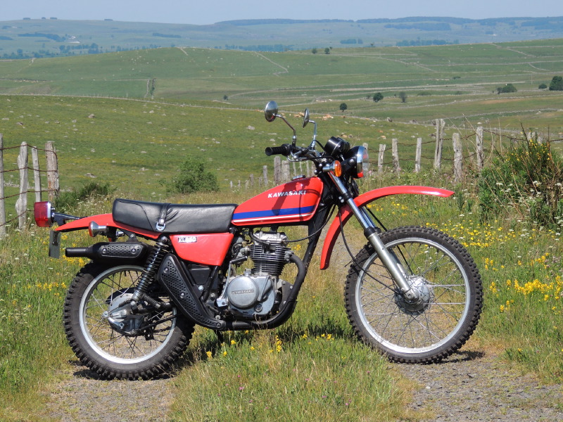 La Kawasaki 250 KL 1978 par Micou